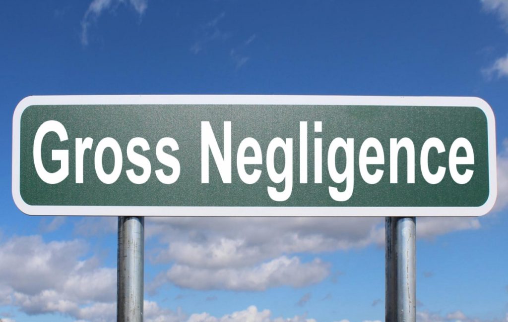 How to Distinguish Between Ordinary and Gross Negligence